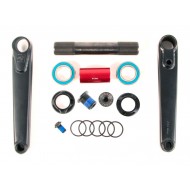 FITBIKECO Blunt 24 Crank Set 3 piece 170mm Black