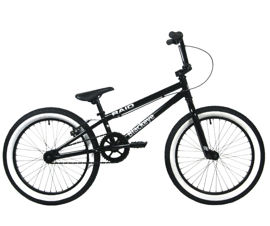 Blackeye 2022 Raid 20 Bike Gloss Black BMX Bible Australia