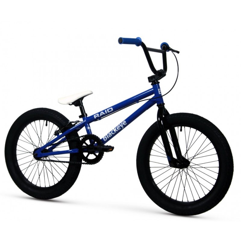 Blackeye 2022 Raid 20" BMX Bike Gloss Blue