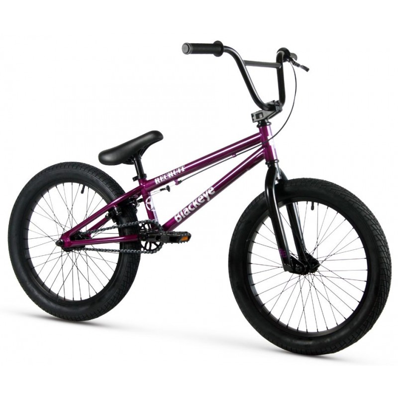 Blackeye 2022 Recruit 20" BMX Bike Gloss Purple