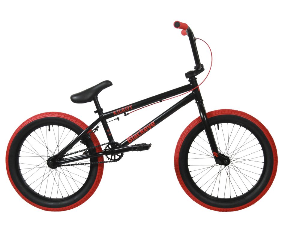 Bmx bike hotsell with red tires