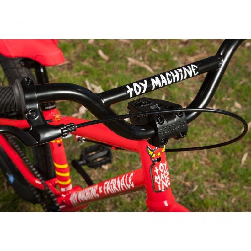 Fairdale 2022 Toy Machine Macaroni 20" Bike Gloss Red