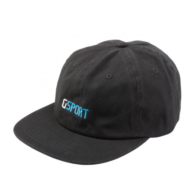 GSPORT Brand Unstructured Cap Snap Back Black
