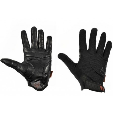 FUSE Alpha Regular Gloves Black Leather Small