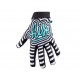 FUSE Omega Sonar Gloves Black/White/Teal Large