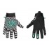 FUSE Omega Sonar Gloves Black/White/Teal Medium