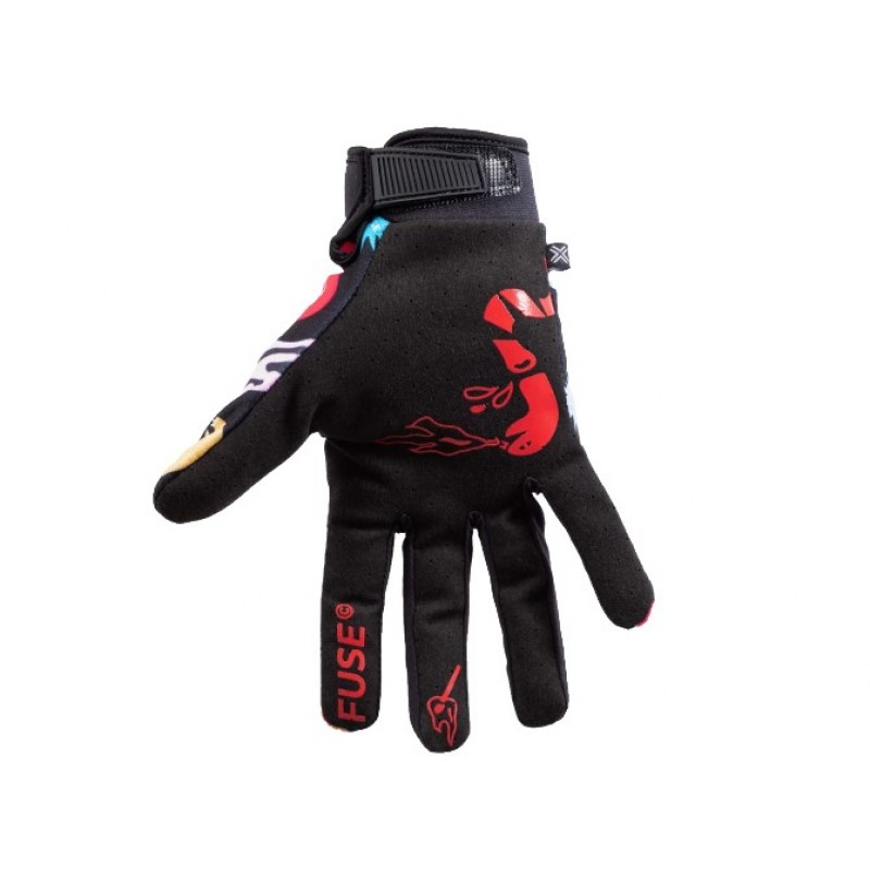 FUSE Chroma Crazy Snake Gloves Black Small