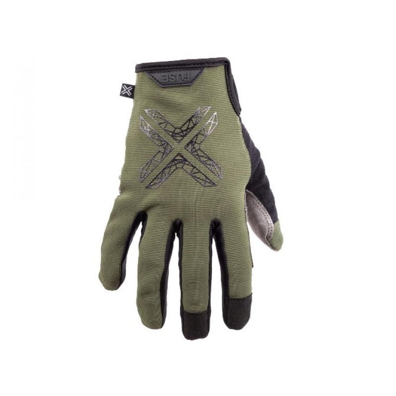 FUSE Stealth Gloves Olive Extra Large