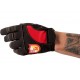 S&M Biltwell Shield Gloves Black/Red Extra Small