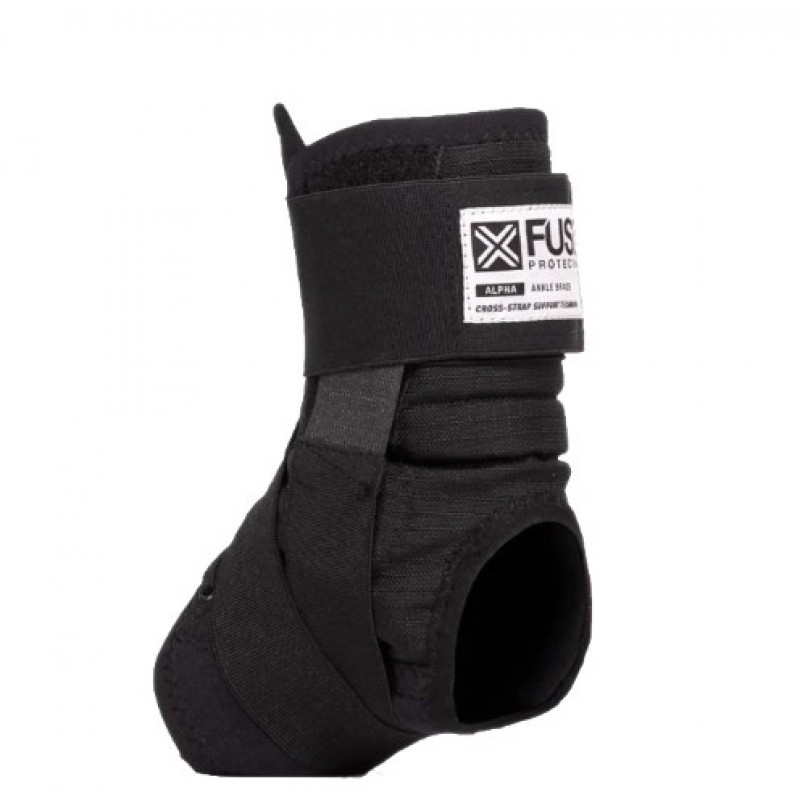 FUSE Alpha Ankle Braces Black/White