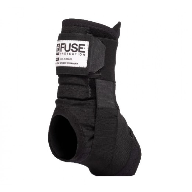 FUSE Alpha Ankle Braces Black/White