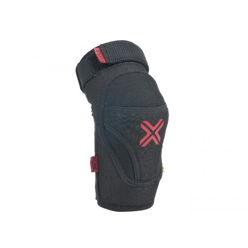 FUSE Delta Elbow Pads Black/Red Extra Large