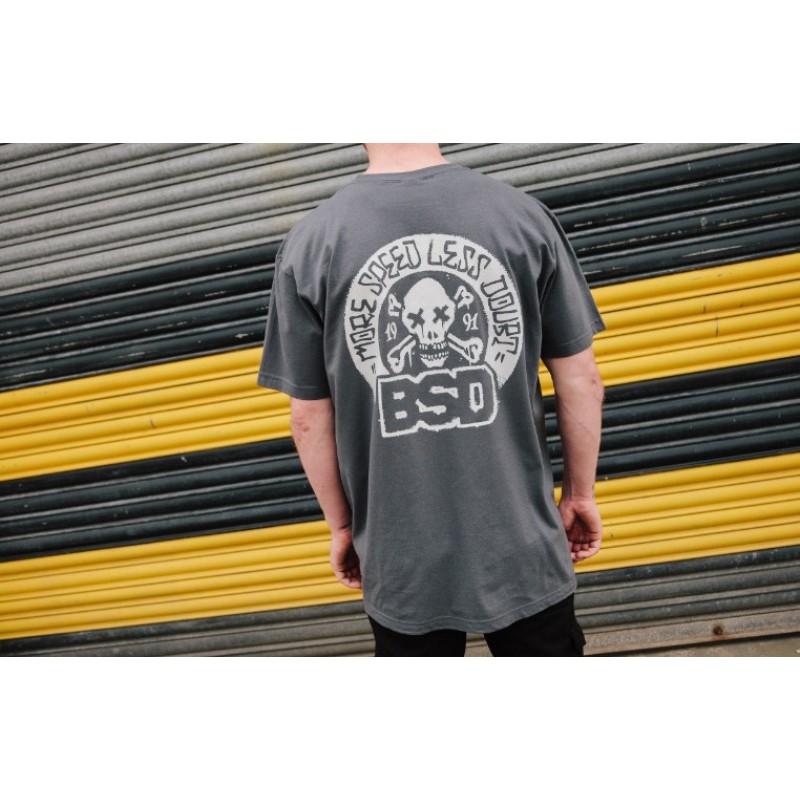 BSD More Speed T-Shirt Asphalt Grey Small