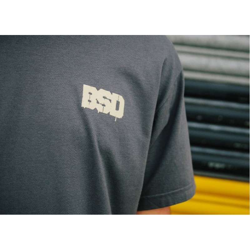 BSD Spillage T-Shirt Asphalt Grey Large