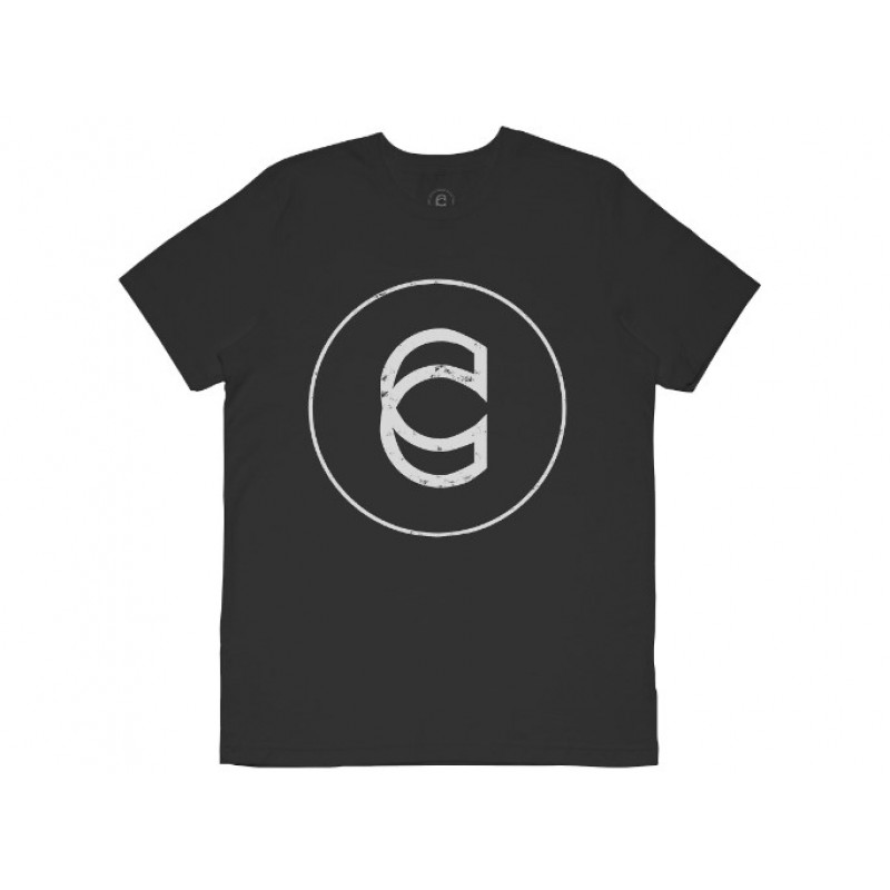 CINEMA Brushed Logo T-Shirt Vintage Black Small