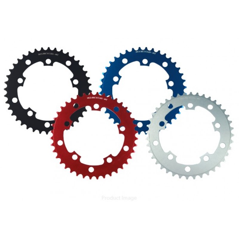 MCS 5 Hole Chainring 36T Silver