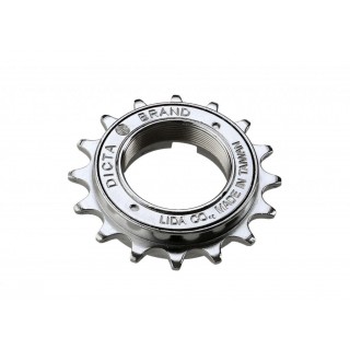 DICTA Pro Freewheel Clutch 16T x 3 32 Chrome BMX Bible Australia