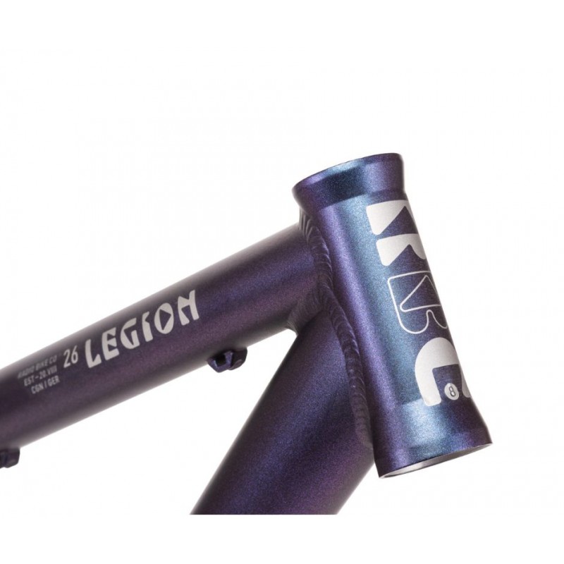 RADIO Legion 26" Frame/Fork Kit - Matte Galactic Purple