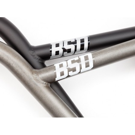 BSD Raider Bars STD 22.2mm Clamp Matte Raw