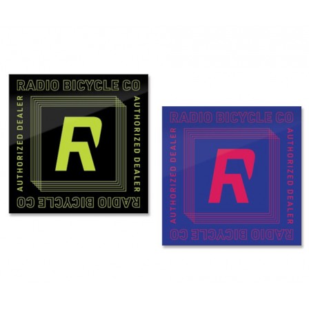 RADIO Authorised Dealer Stickers