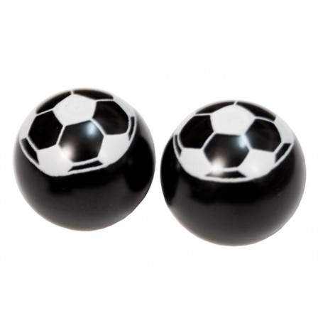 PRIME Football Valve Caps S/V Black/White