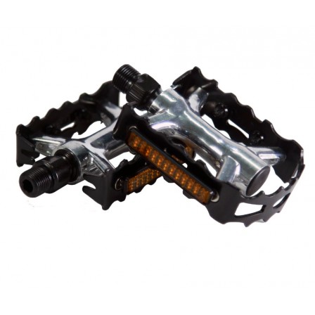 DRS Bear Trap Caged Pedals 9/16" Black