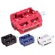 MKS Grafight XX Caged Pedals 1/2" Red