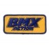 MCS BMX ACTION Heat Seal Patch Blue/Yellow
