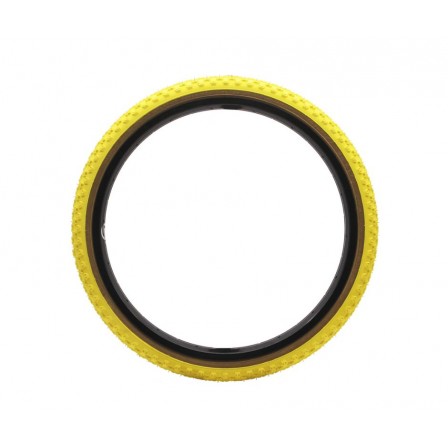 KENDA K50 Tyre 20 x 1.75 Yellow/Skin Wall