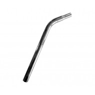 DRS Retro Layback Seat Post  25.4 x 400mm Chrome