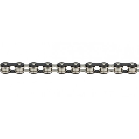 IZUMI 1 1/8" BMX Chain Full Link Black/Silver