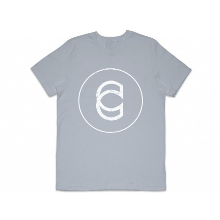 CINEMA Brushed Logo T-Shirt Light Blue Large