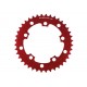 MCS 5 Hole Chainring 37T Red