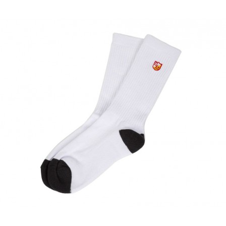S&M Block Sock Socks White