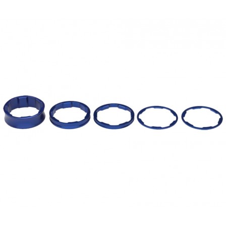 PROMAX Headset Spacer Set 11/8" Blue