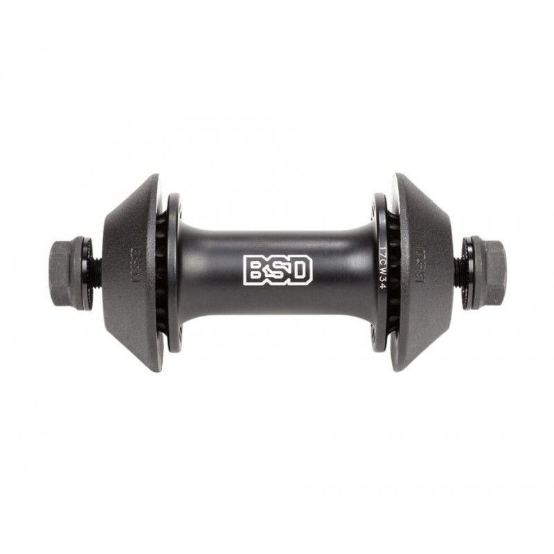 BSD Front Street Pro Front Hub 36H Black