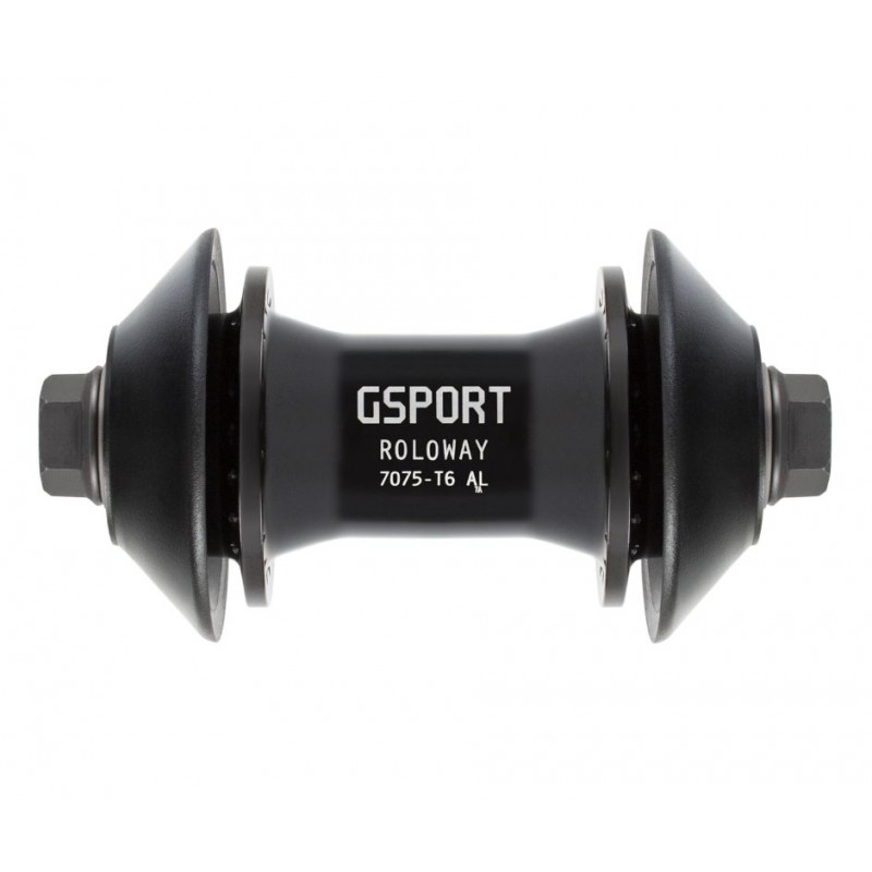 GSPORT Roloway Front Hub 3/8" Black