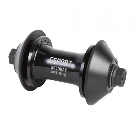 GSPORT Roloway Front Hub 3/8" Black