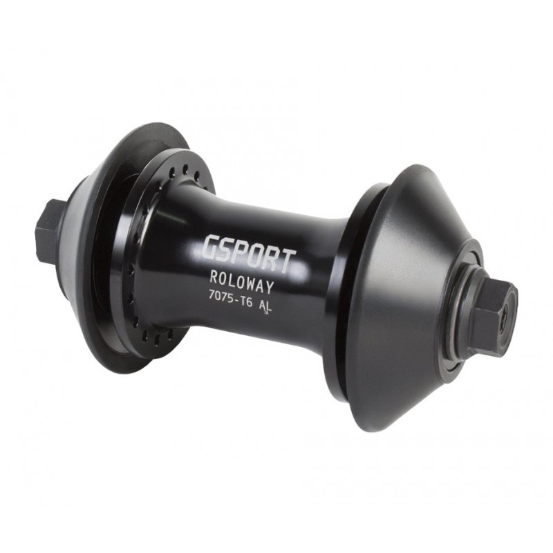 GSPORT Roloway Front Hub 3/8" Black