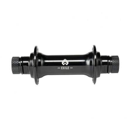 ECLAT Exile Front Hub 3/8" Black