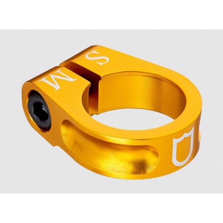 S&M XLT Seat Post Clamp 28.6mm Gold