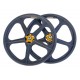 SKYWAY TUFF II Gold Rivet 20" Wheel Set Black/Gold