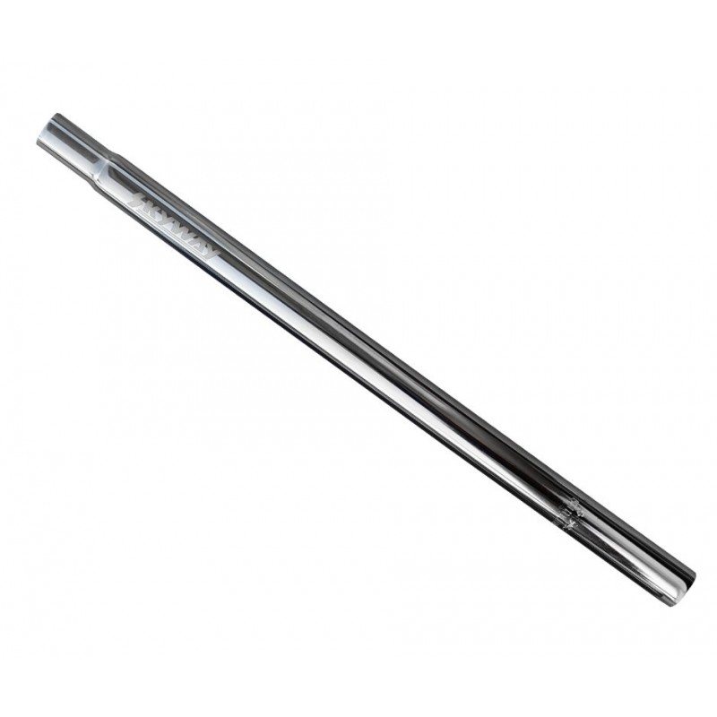 SKYWAY Retro Straight Seat Post 25.4 x 450mm Chrome