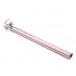 MCS Seat Post Fluted 25.4mm Red/Silver