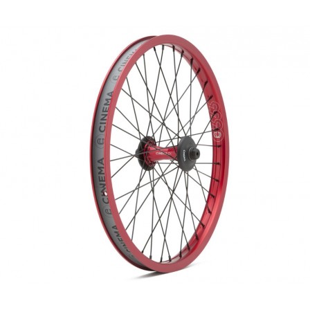 CINEMA 333/ZX Front Wheel 20" x 36H Red