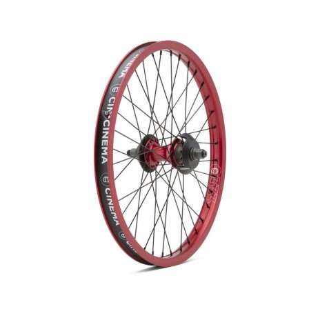 CINEMA 333/ZX Rear Wheel 20" x 36H RHD Red