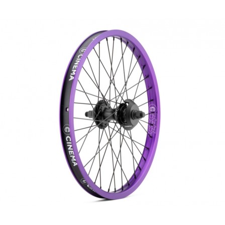 CINEMA 333/ZX Rear Wheel 20" x 36H RHD Purple/Black Hub