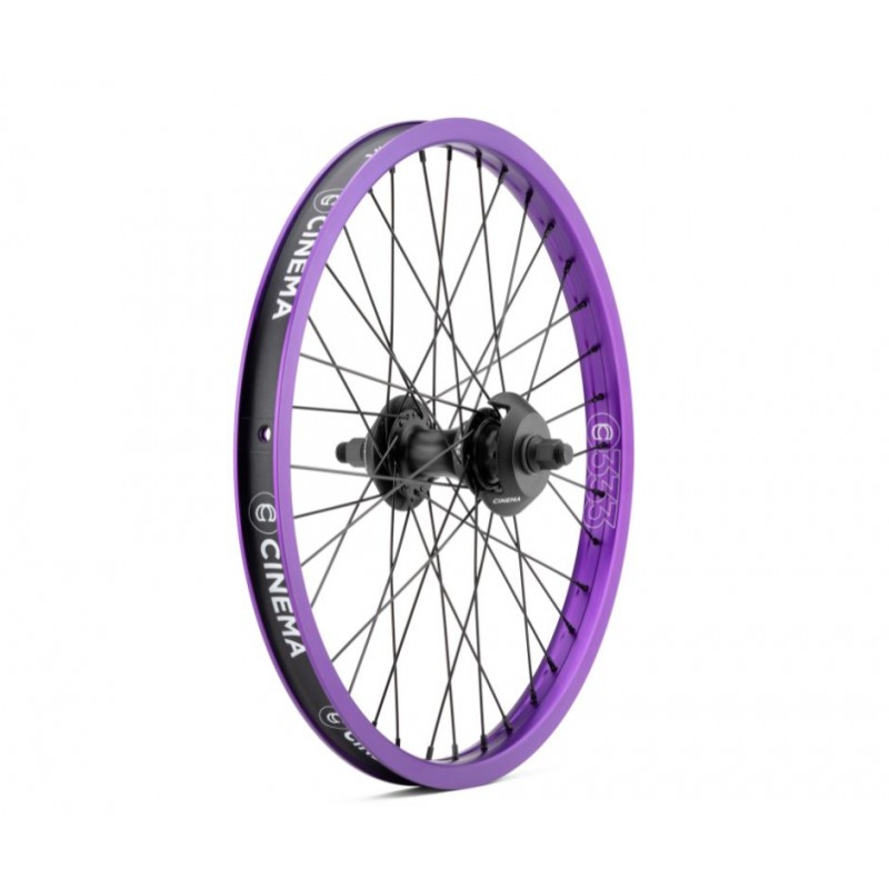 CINEMA 333/ZX Rear Wheel 20" x 36H RHD Purple/Black Hub