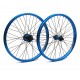 DRS Expert Wheel Set 20" x 36H Blue