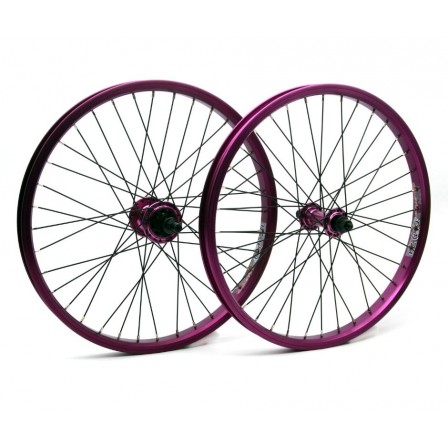 DRS Expert Wheel Set 20" x 36H Purple
